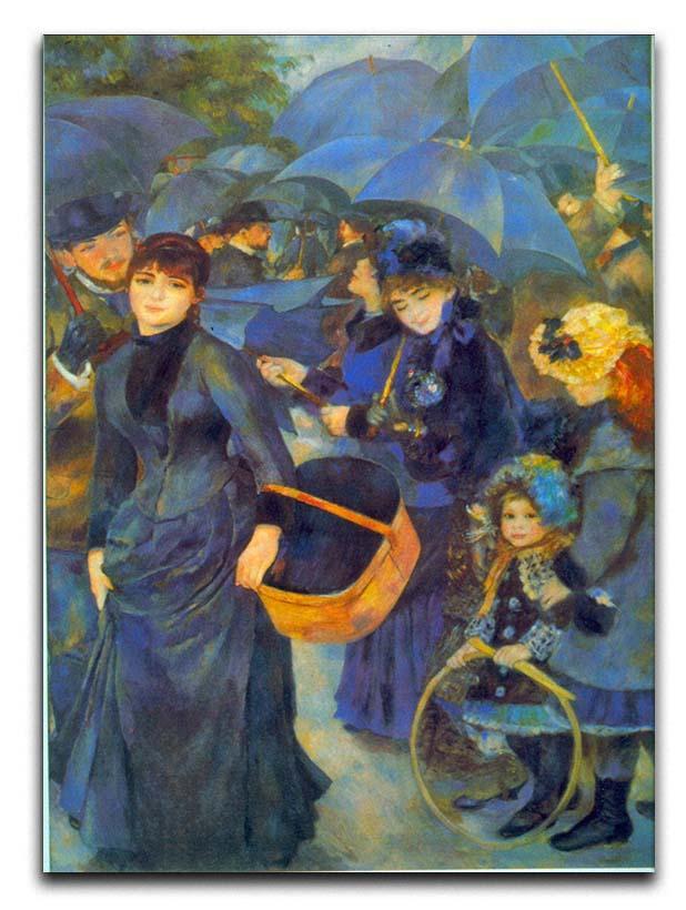 Les Para Pluies by Renoir Canvas Print or Poster  - Canvas Art Rocks - 1