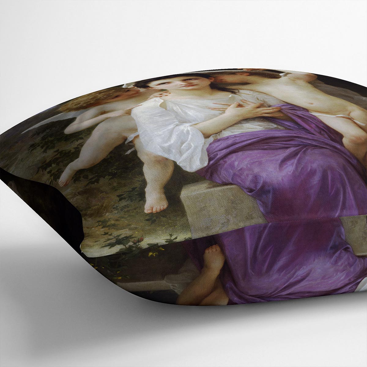 Leveil du coeur By Bouguereau Cushion