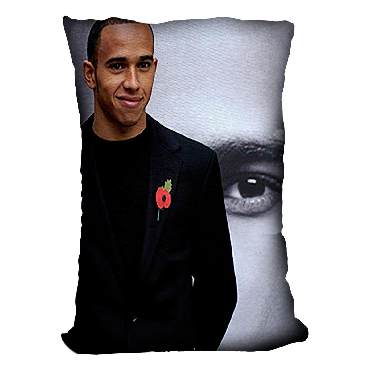 Lewis Hamilton Cushion - Canvas Art Rocks - 4