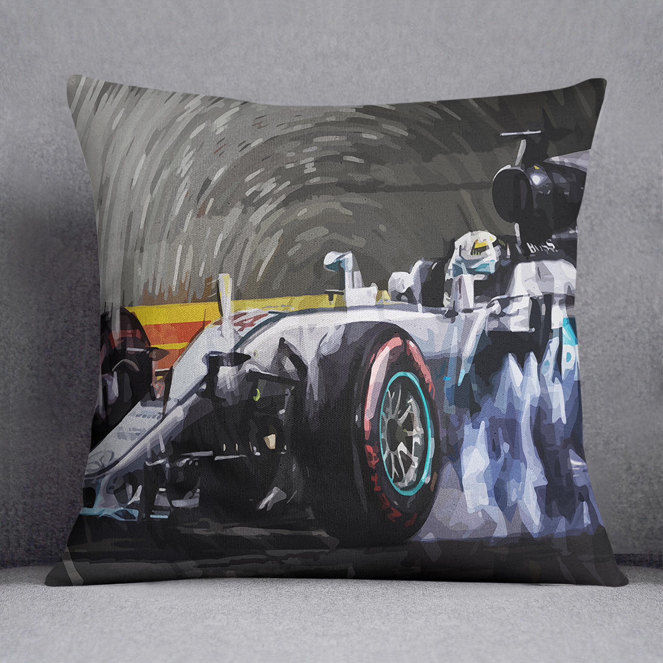 Lewis Hamilton Formula 1 Cushion