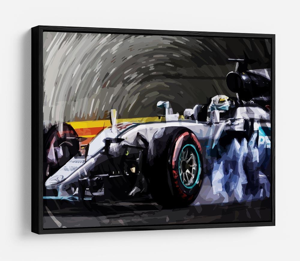 Lewis Hamilton Formula 1 HD Metal Print