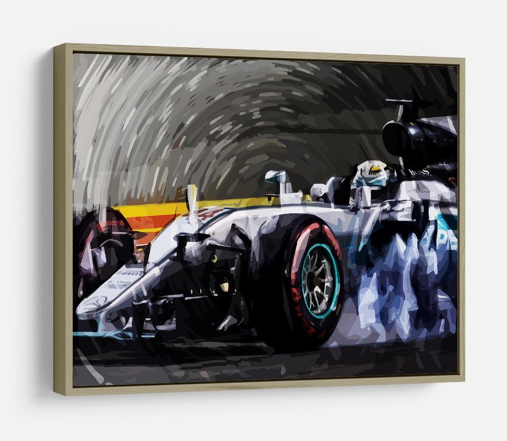 Lewis Hamilton Formula 1 HD Metal Print