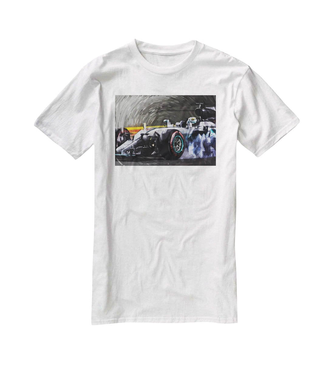 Lewis Hamilton Formula 1 T-Shirt - Canvas Art Rocks - 5