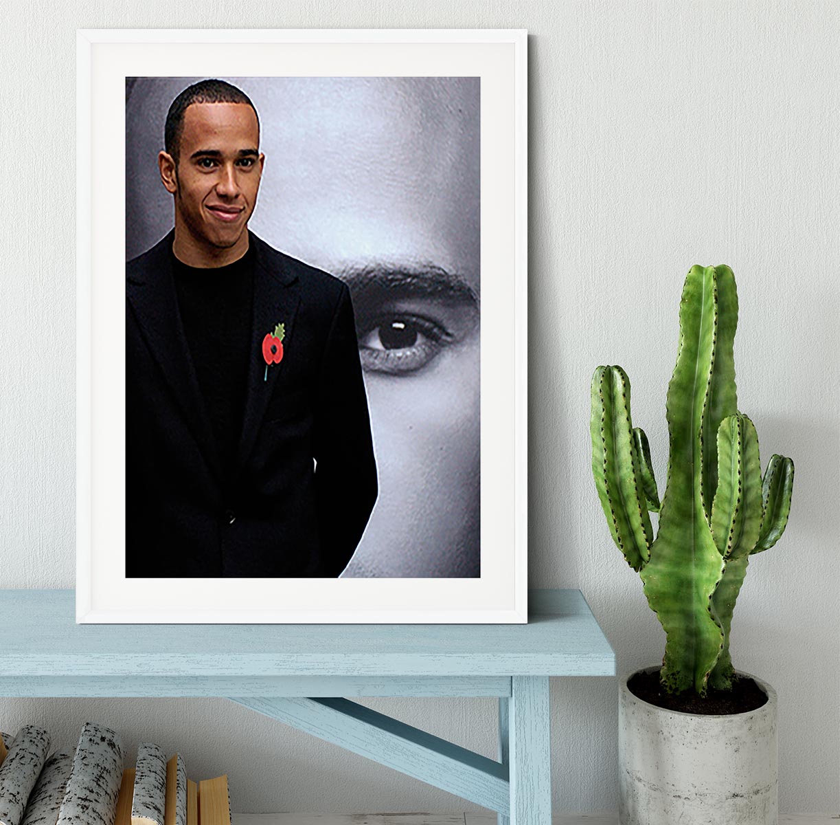 Lewis Hamilton Framed Print - Canvas Art Rocks - 5