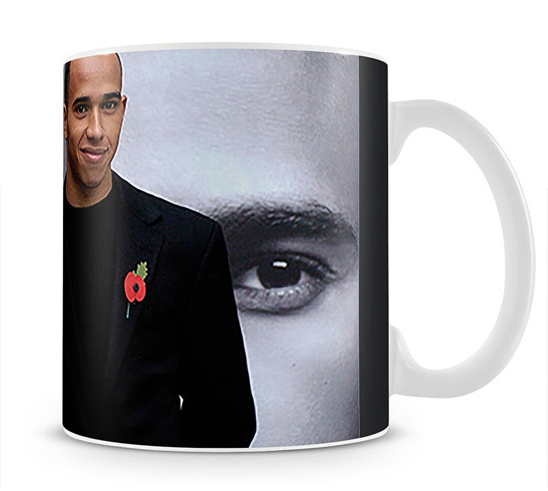 Lewis Hamilton Mug - Canvas Art Rocks - 1