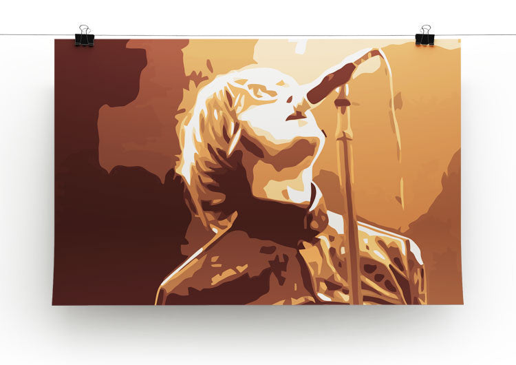 Liam Gallagher Oasis Rock 'n Roll Print - Canvas Art Rocks - 2