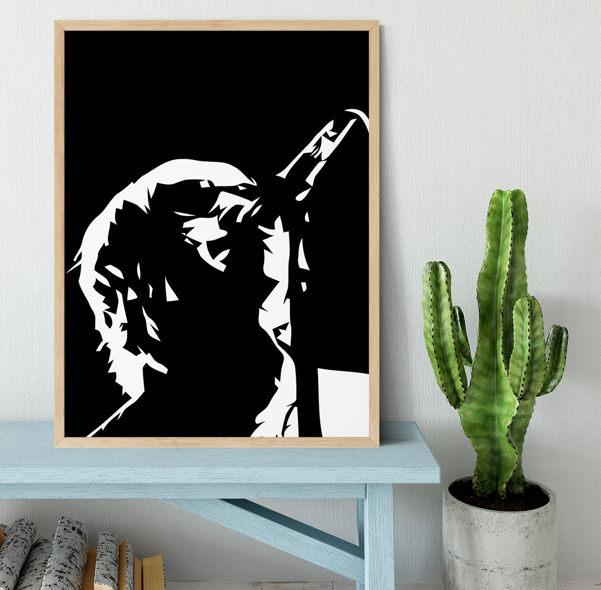 Liam Gallagher Oasis Framed Print - Canvas Art Rocks - 4