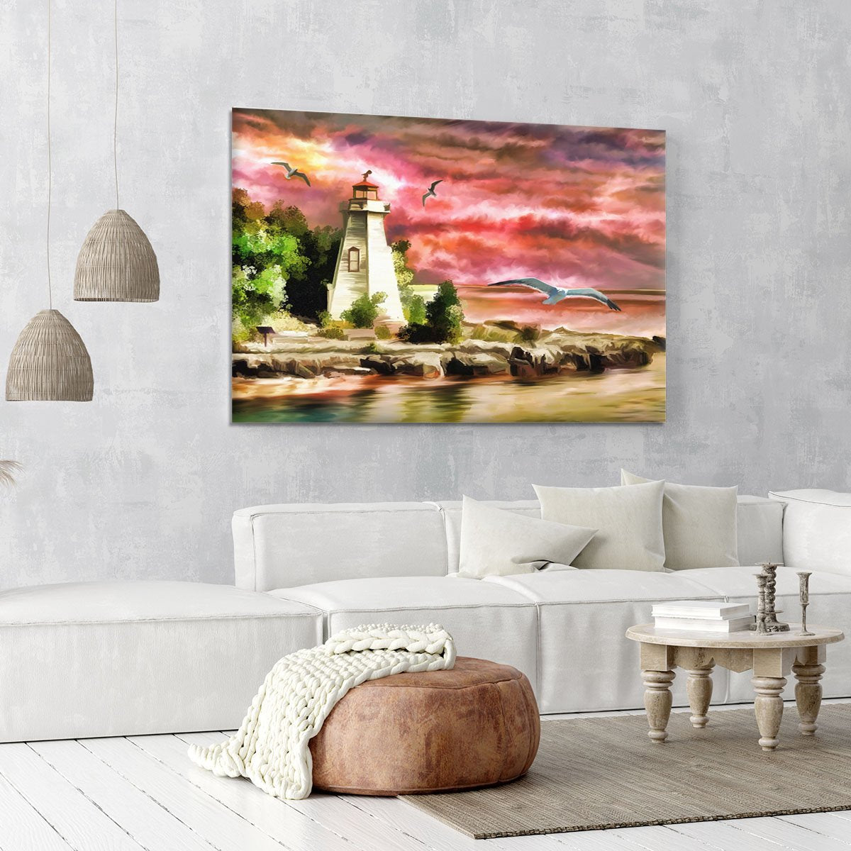 Lighthouse Canvas Print or Poster