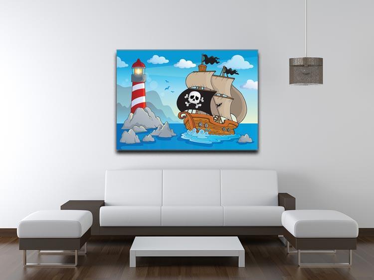 Lighthouse theme image 5 Canvas Print or Poster - Canvas Art Rocks - 4