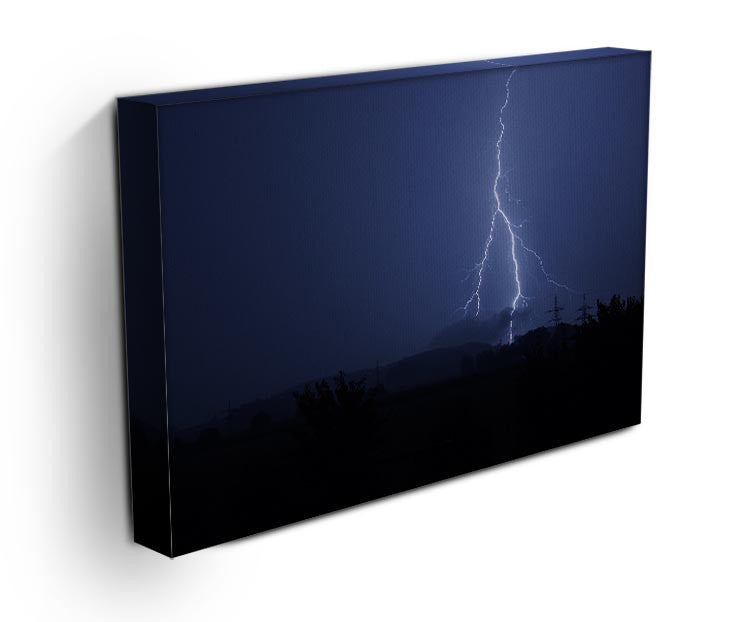 Lightning Flash Print - Canvas Art Rocks - 3