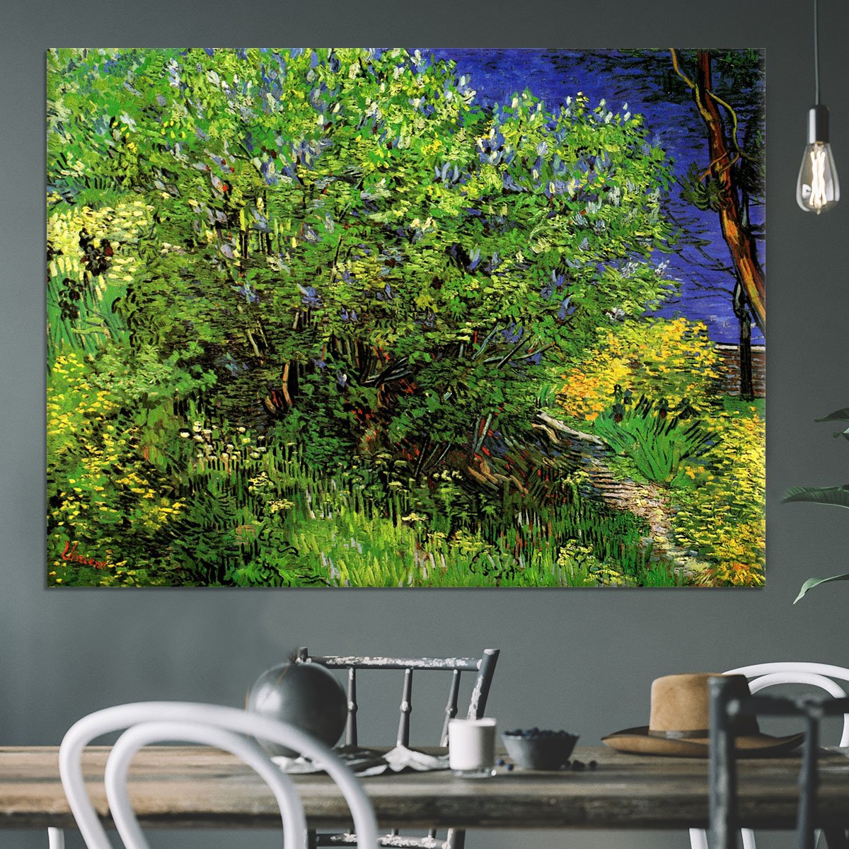 Lilacs by Van Gogh Canvas Print or Poster