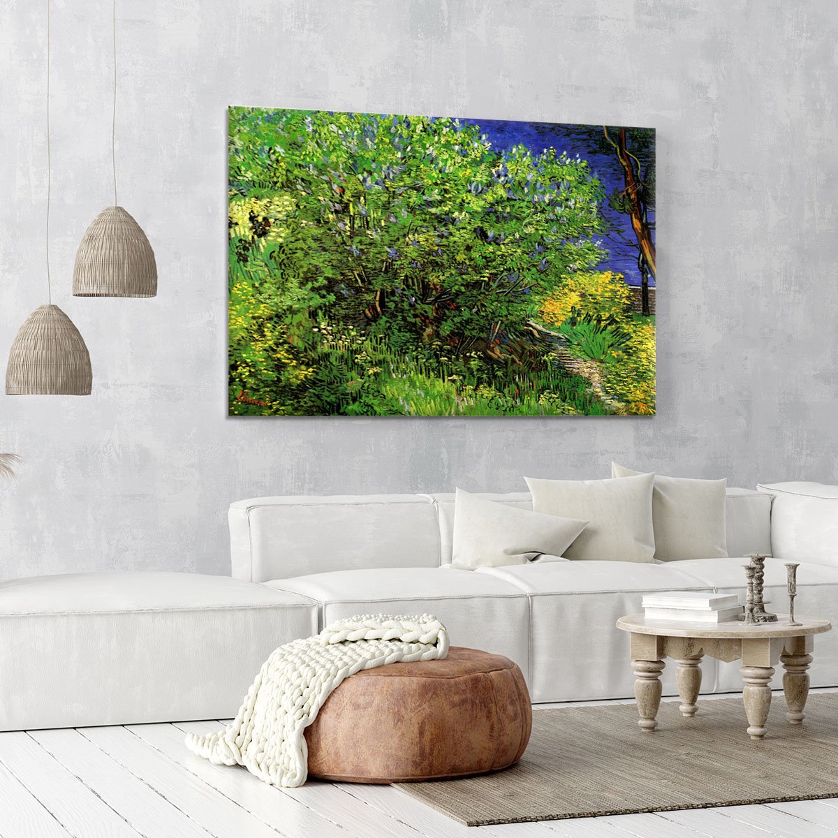 Lilacs by Van Gogh Canvas Print or Poster
