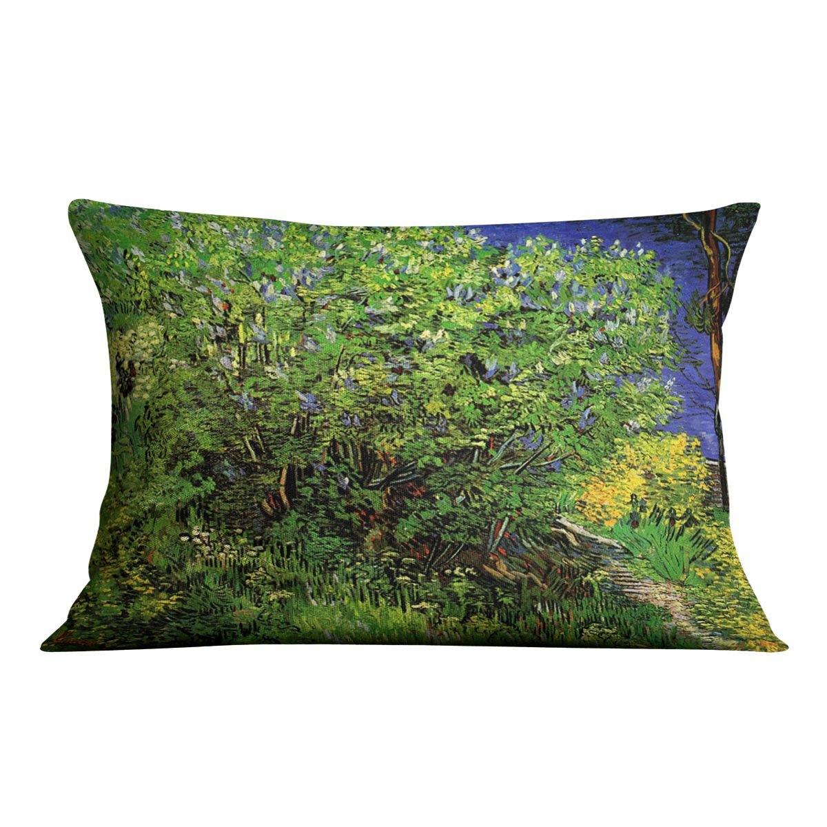 Lilacs by Van Gogh Throw Pillow