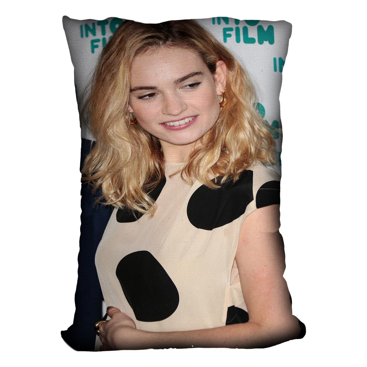 Lily James Cushion