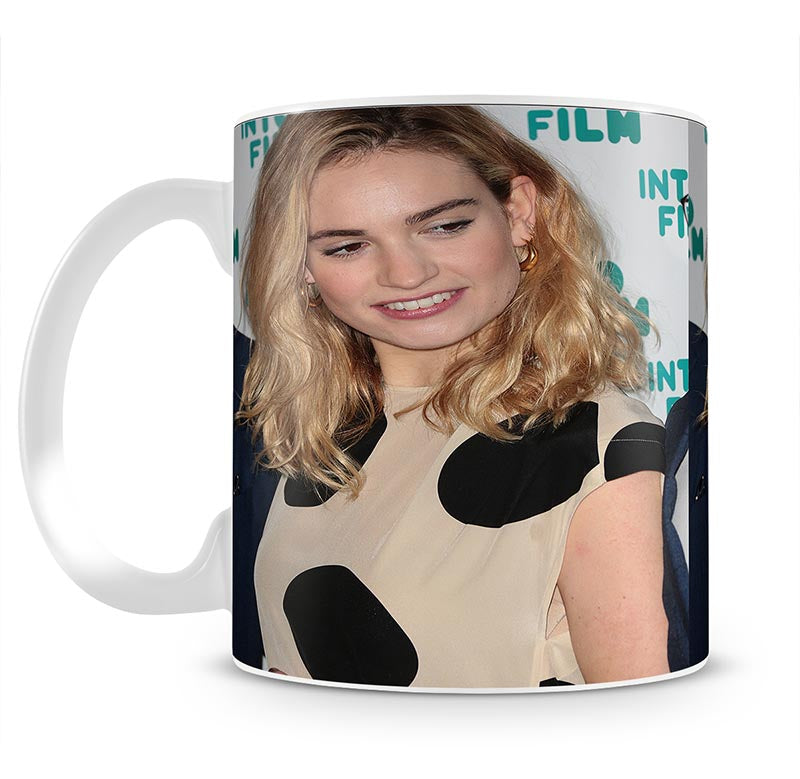 Lily James Mug - Canvas Art Rocks - 1