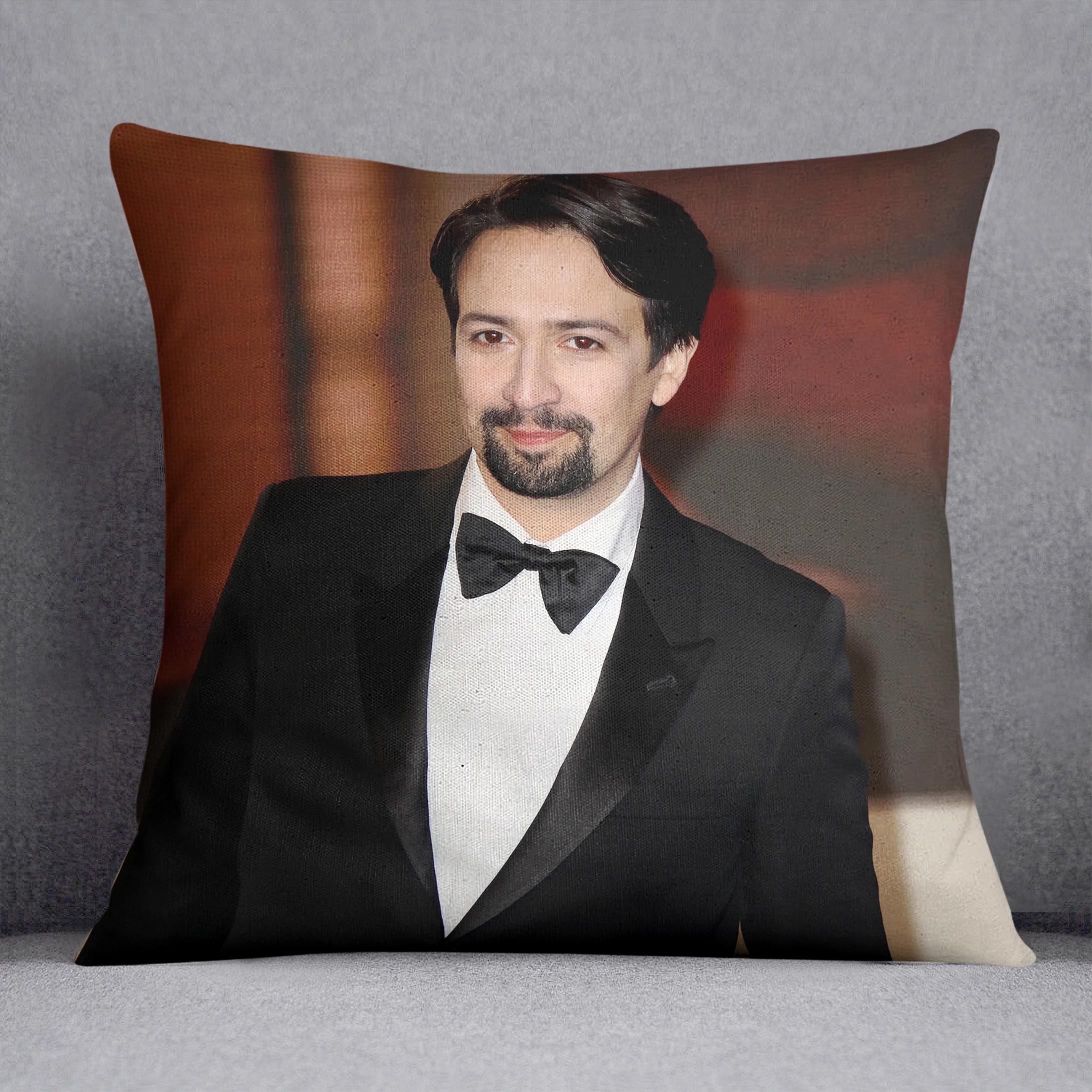 Lin Manuel Miranda Cushion