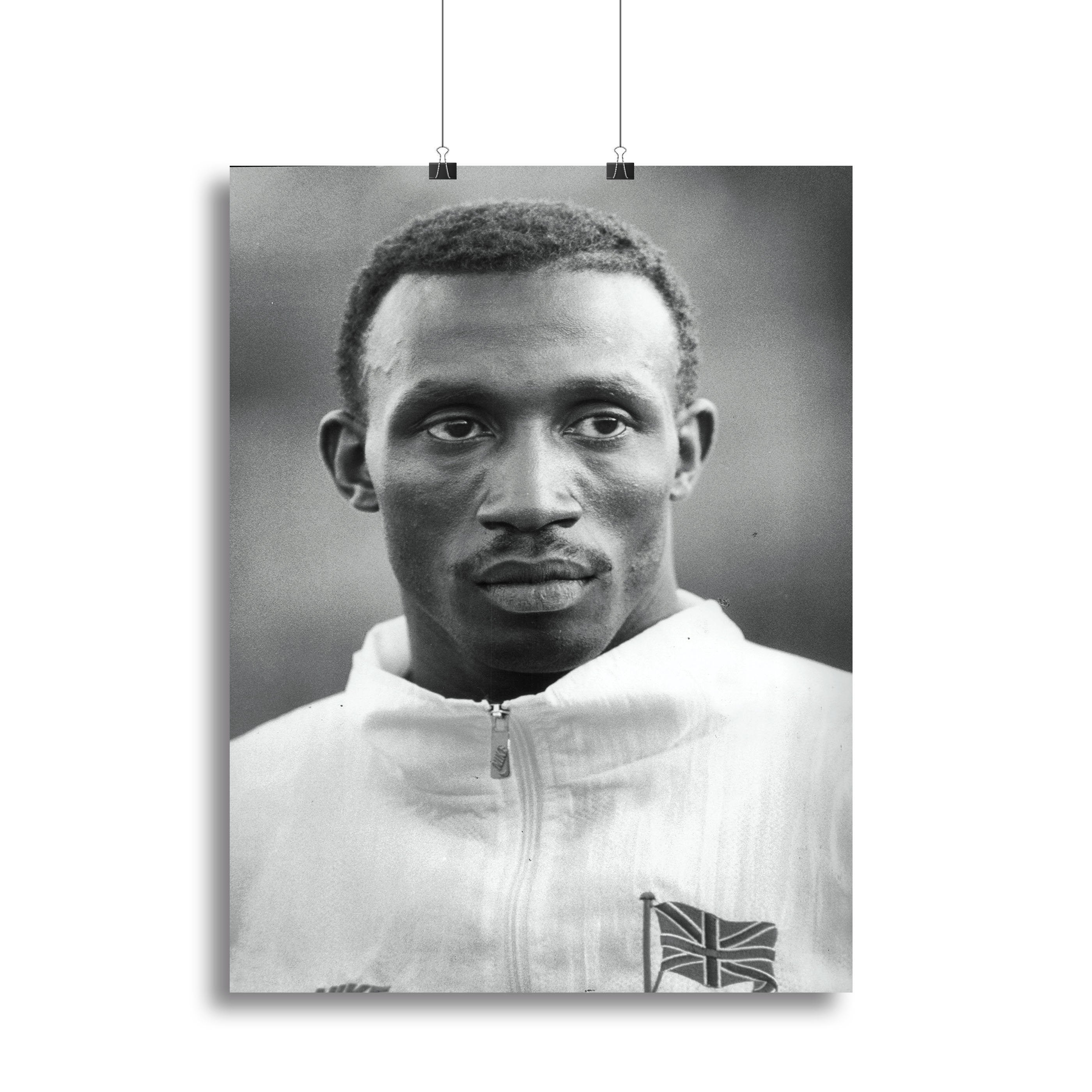 Linford Christie 1991 Canvas Print or Poster