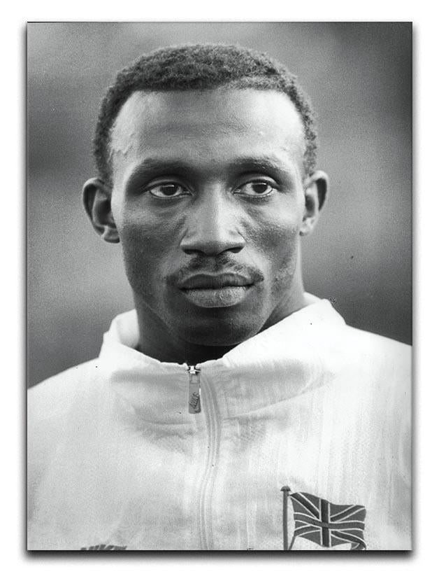 Linford Christie 1991 Canvas Print or Poster - Canvas Art Rocks - 1