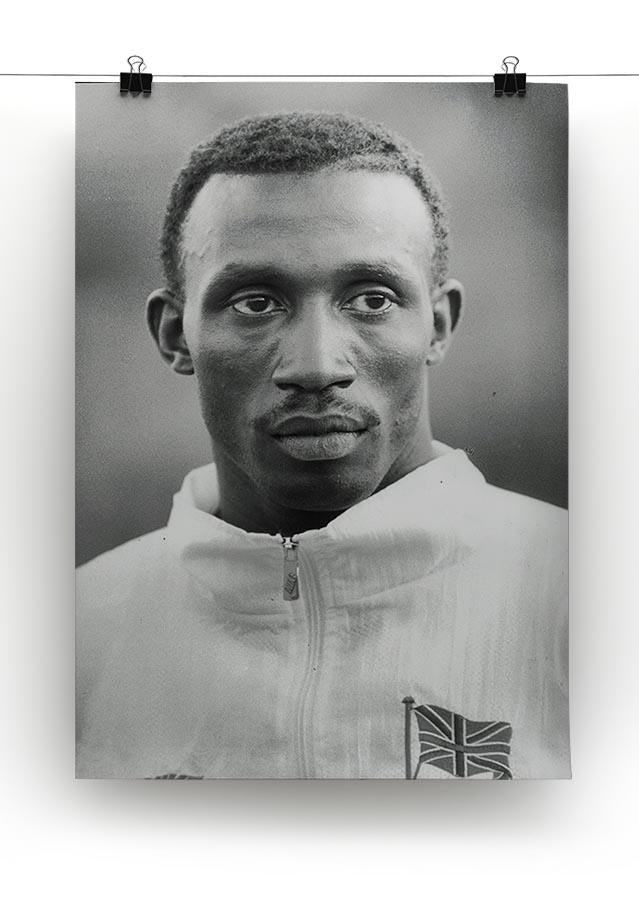 Linford Christie 1991 Canvas Print or Poster - Canvas Art Rocks - 2