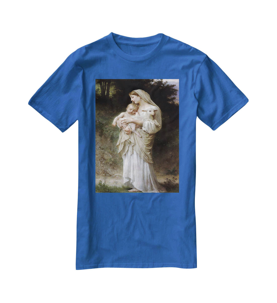 Linnocence By Bouguereau T-Shirt - Canvas Art Rocks - 2