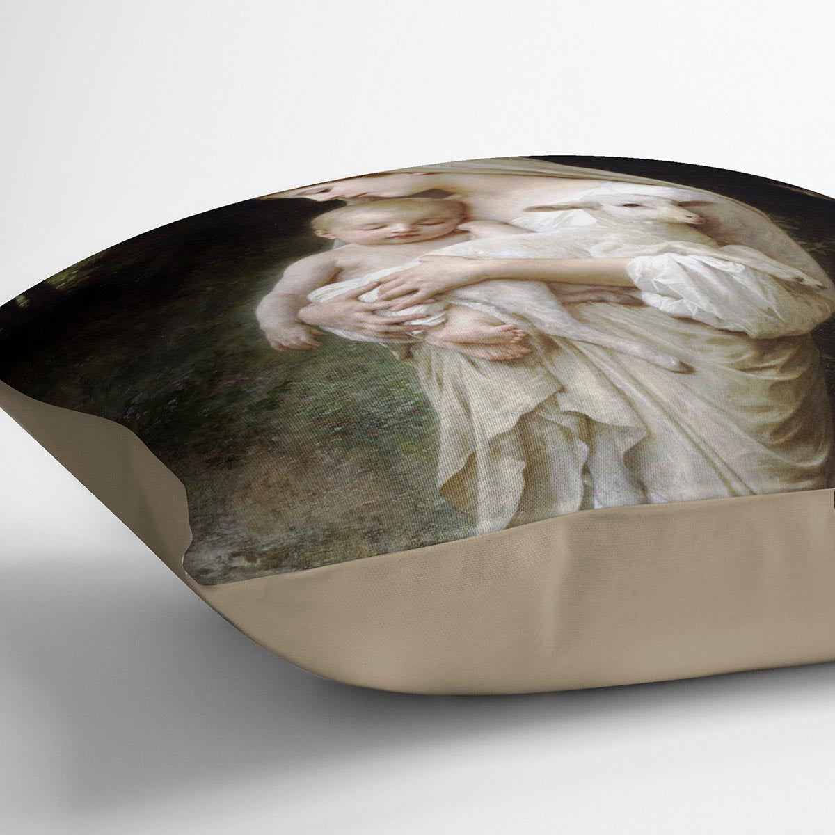 Linnocence By Bouguereau Cushion