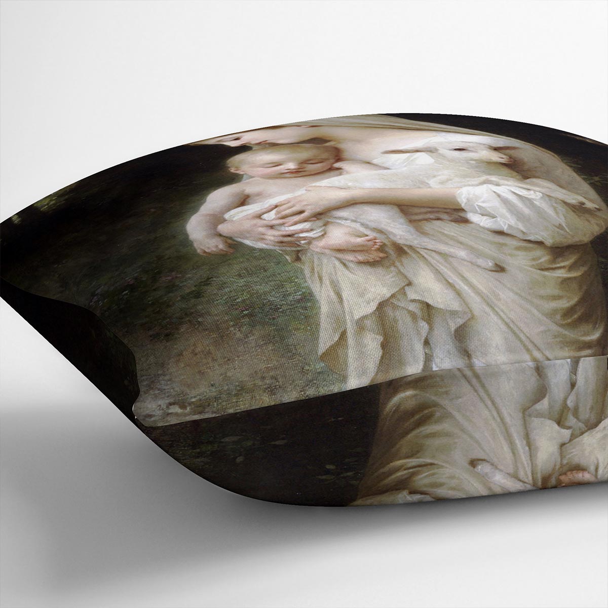 Linnocence By Bouguereau Cushion