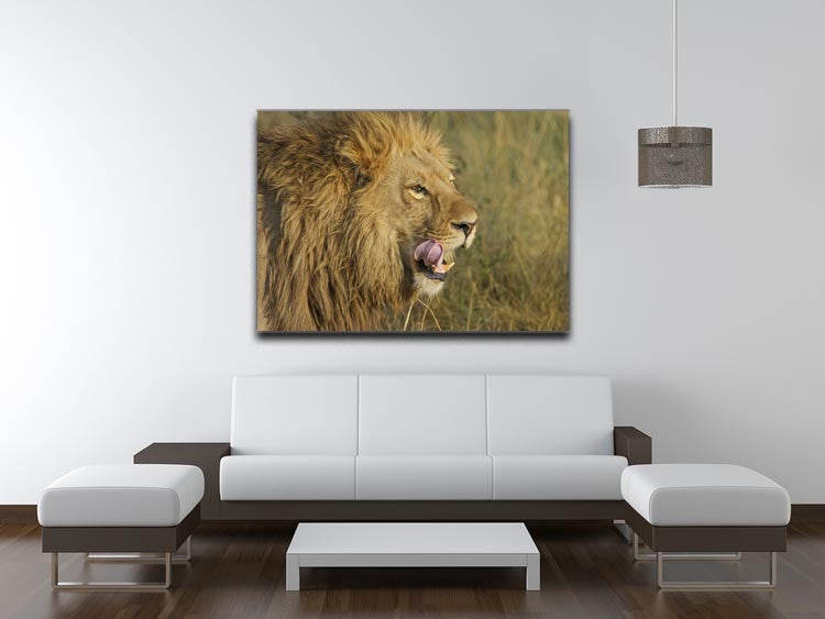 Lion Head Print - Canvas Art Rocks - 4