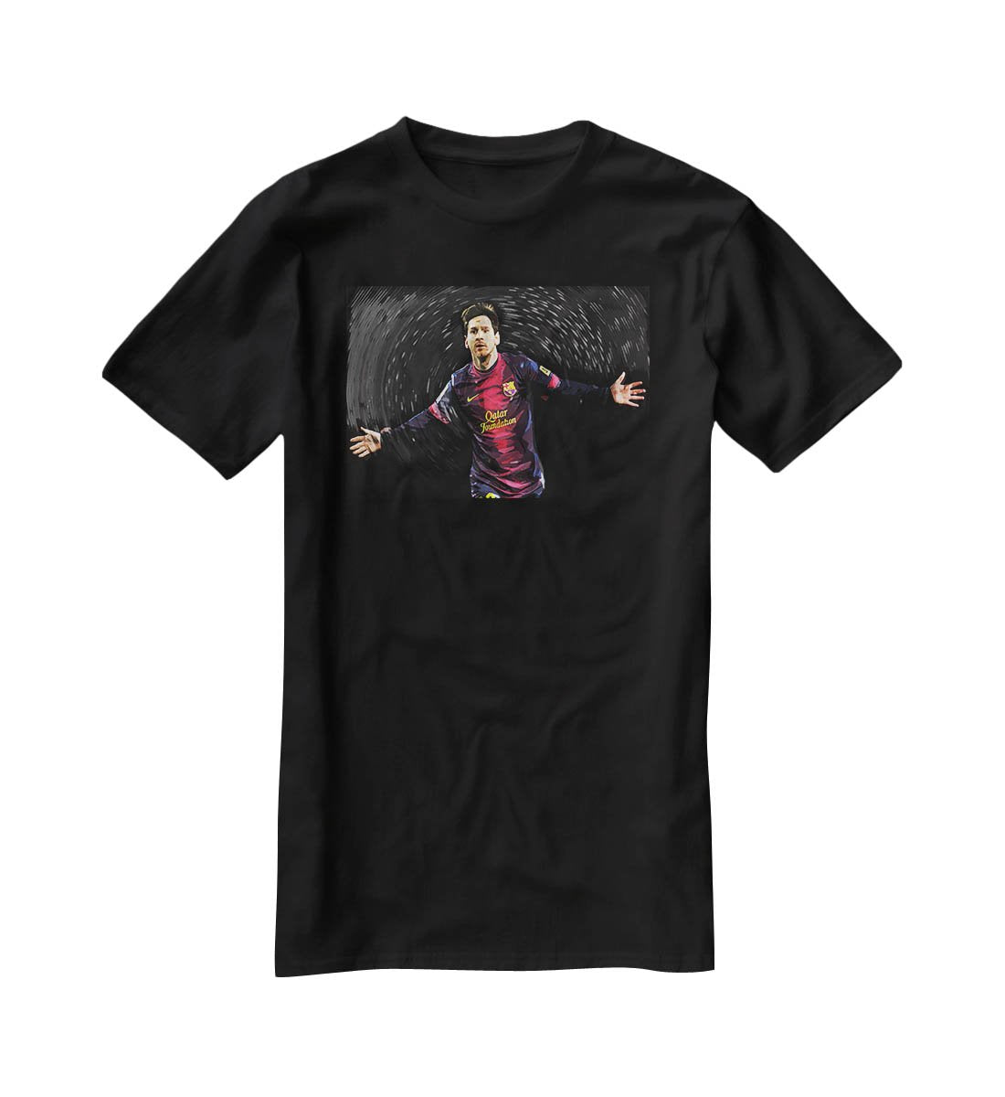 Lionel Messi T-Shirt - Canvas Art Rocks - 1