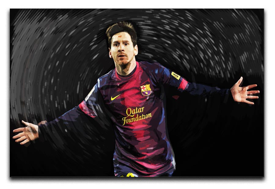 Lionel Messi Print - Canvas Art Rocks - 1