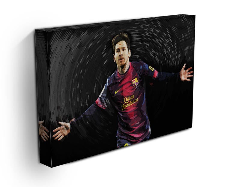 Lionel Messi Print - Canvas Art Rocks - 3