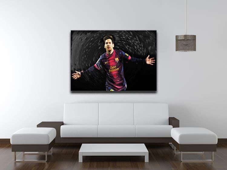 Lionel Messi Print - Canvas Art Rocks - 4