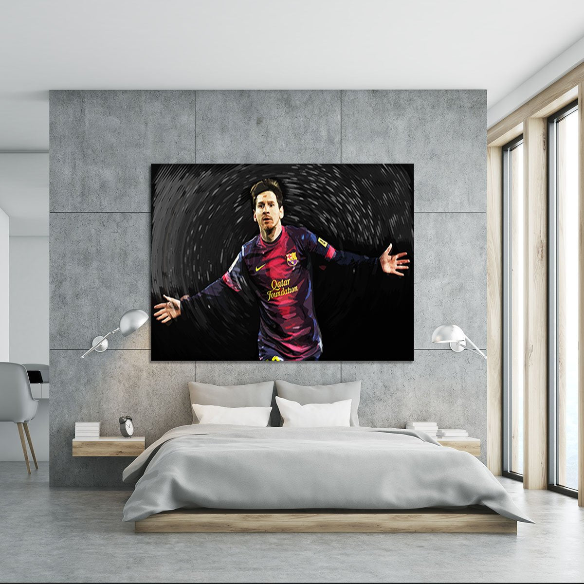 Lionel Messi Canvas Print or Poster