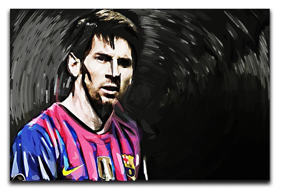 Lionel Messi Close Up Canvas Print or Poster  - Canvas Art Rocks - 1