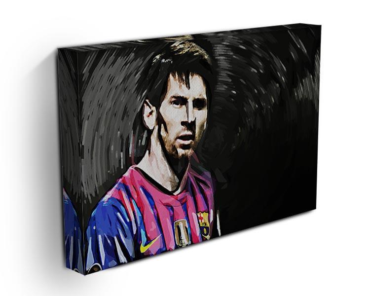 Lionel Messi Close Up Canvas Print or Poster - Canvas Art Rocks - 3