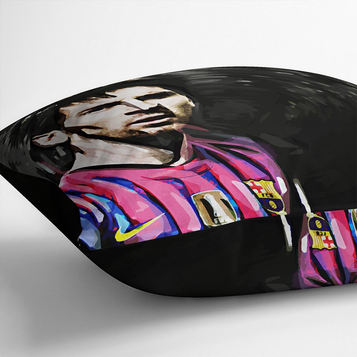 Lionel Messi Close Up Cushion