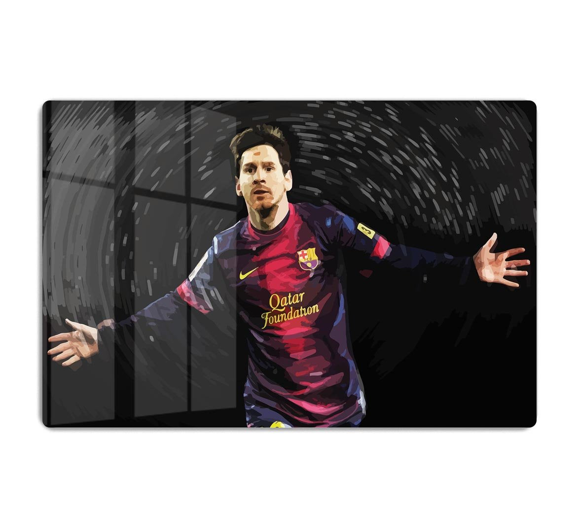 Lionel Messi HD Metal Print