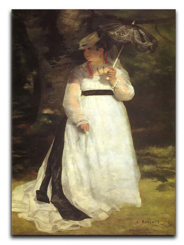 Lise with an Umbrella by Renoir Canvas Print or Poster  - Canvas Art Rocks - 1