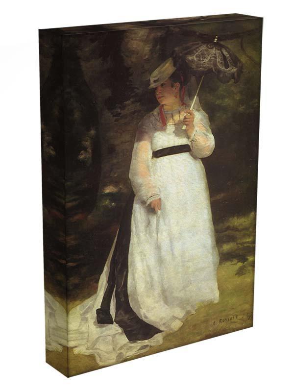 Lise with an Umbrella by Renoir Canvas Print or Poster - Canvas Art Rocks - 3