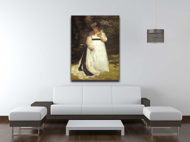 Lise with an Umbrella by Renoir Canvas Print or Poster - Canvas Art Rocks - 4