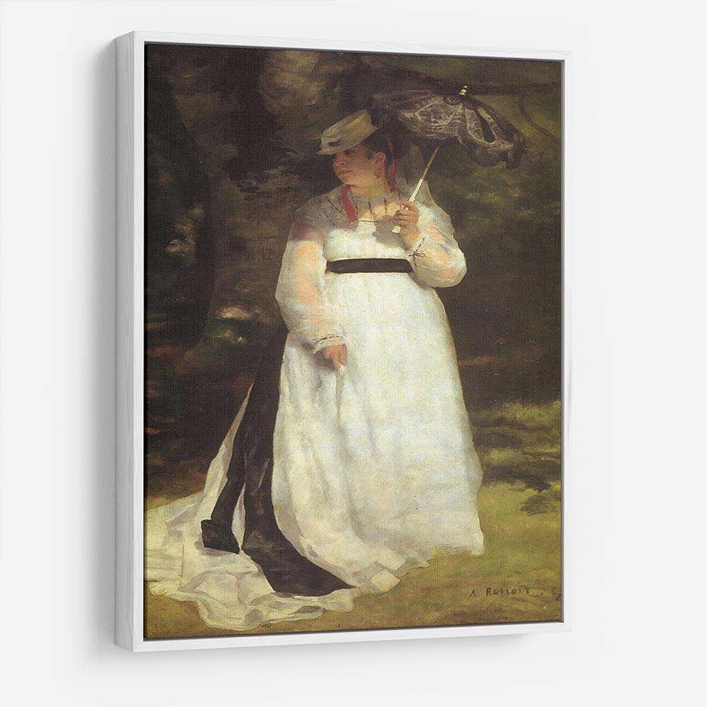 Lise with an Umbrella by Renoir HD Metal Print