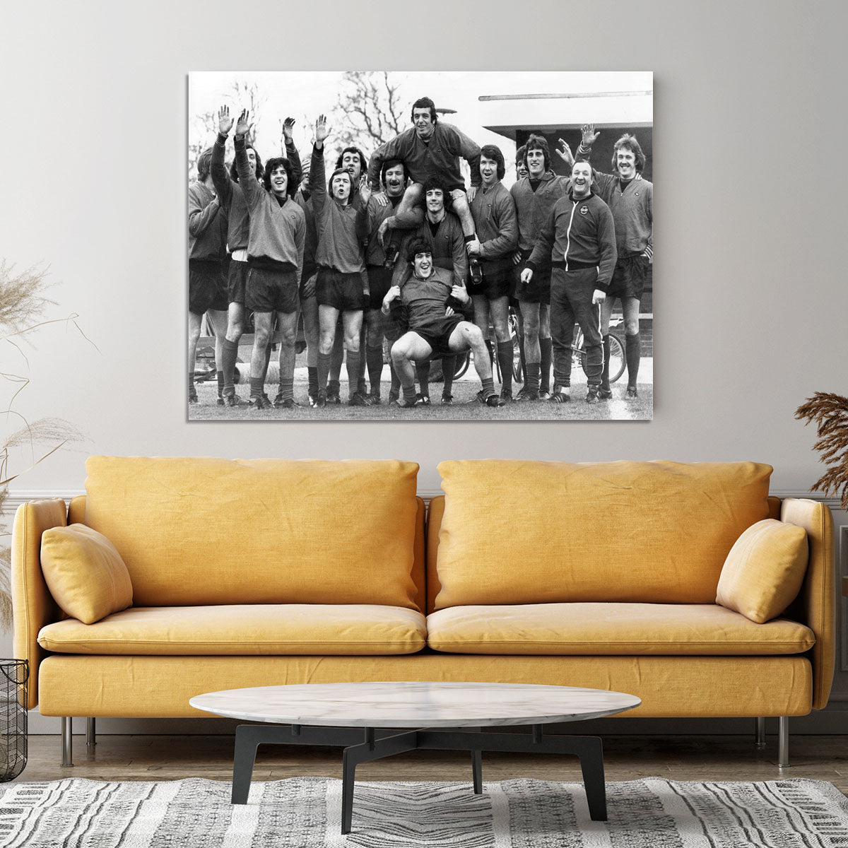 Liverpool FC At Melwood Training Ground 1975 Canvas Print or Poster - Canvas Art Rocks - 4