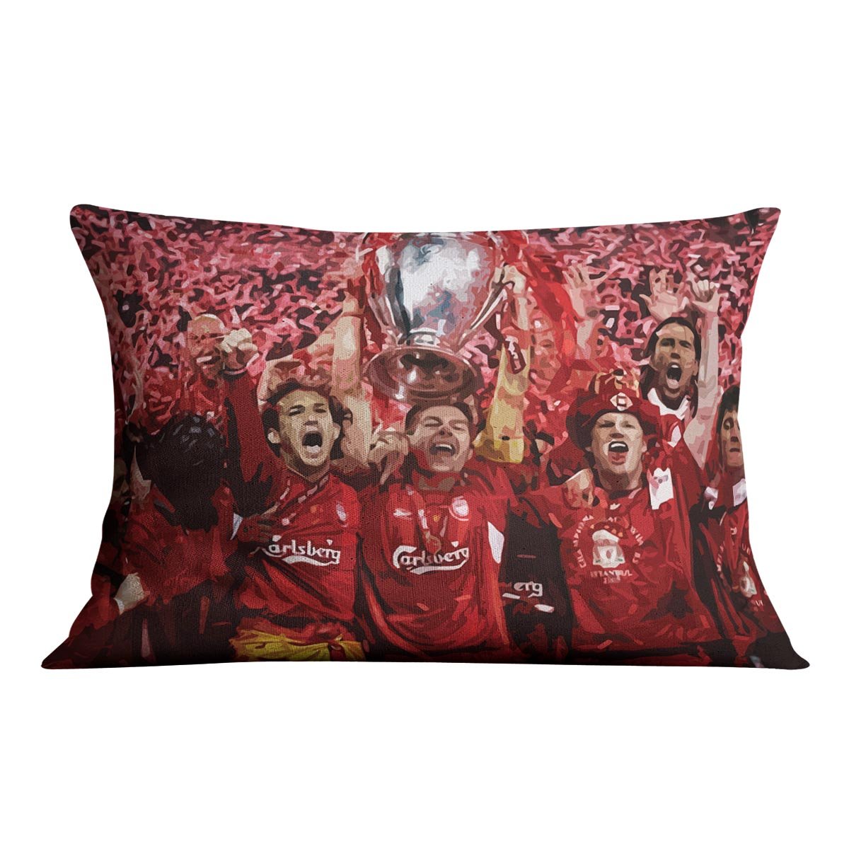 Liverpool Football Champions League In Istanbul Cushion