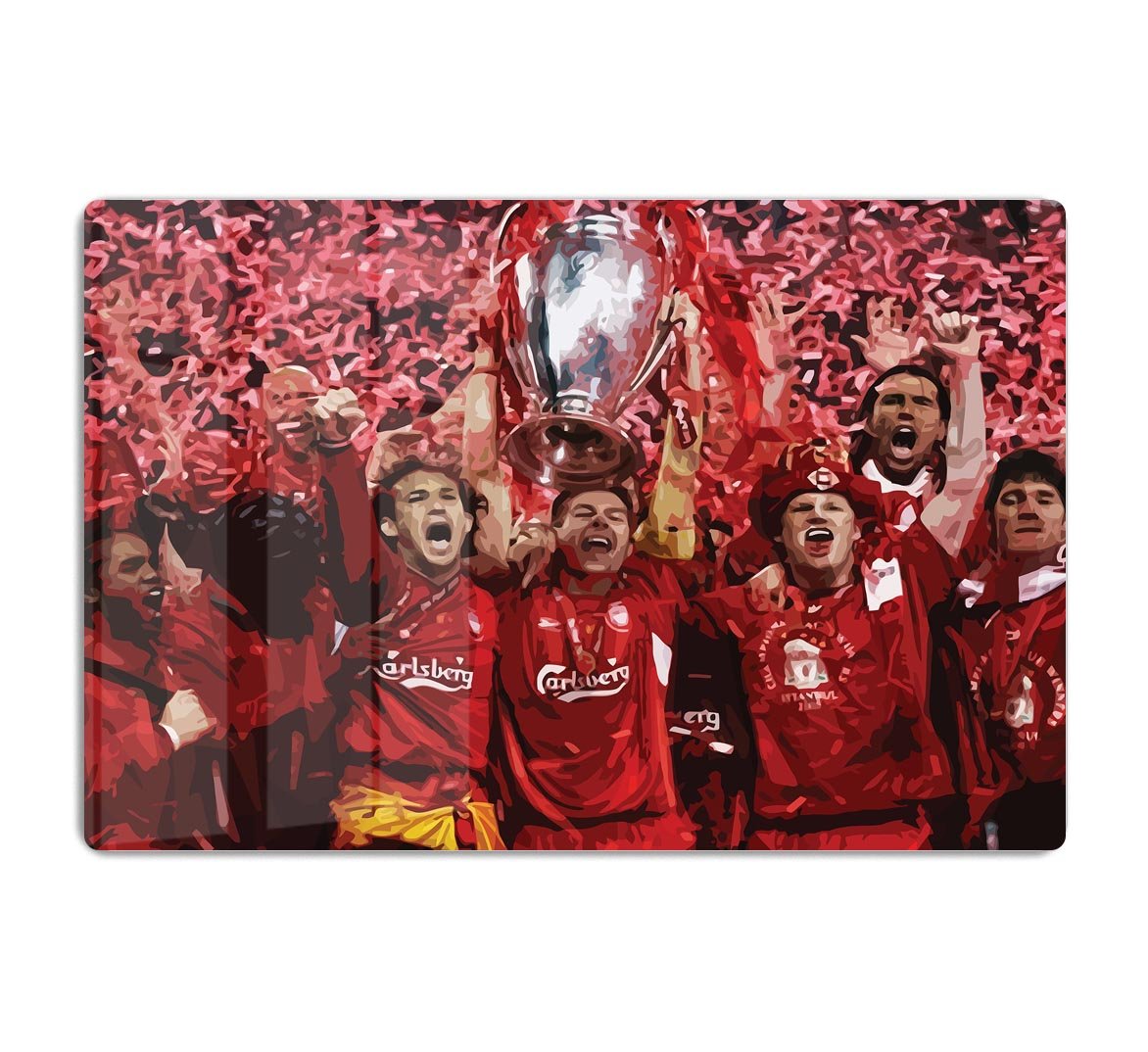 Liverpool Football Champions League In Istanbul HD Metal Print
