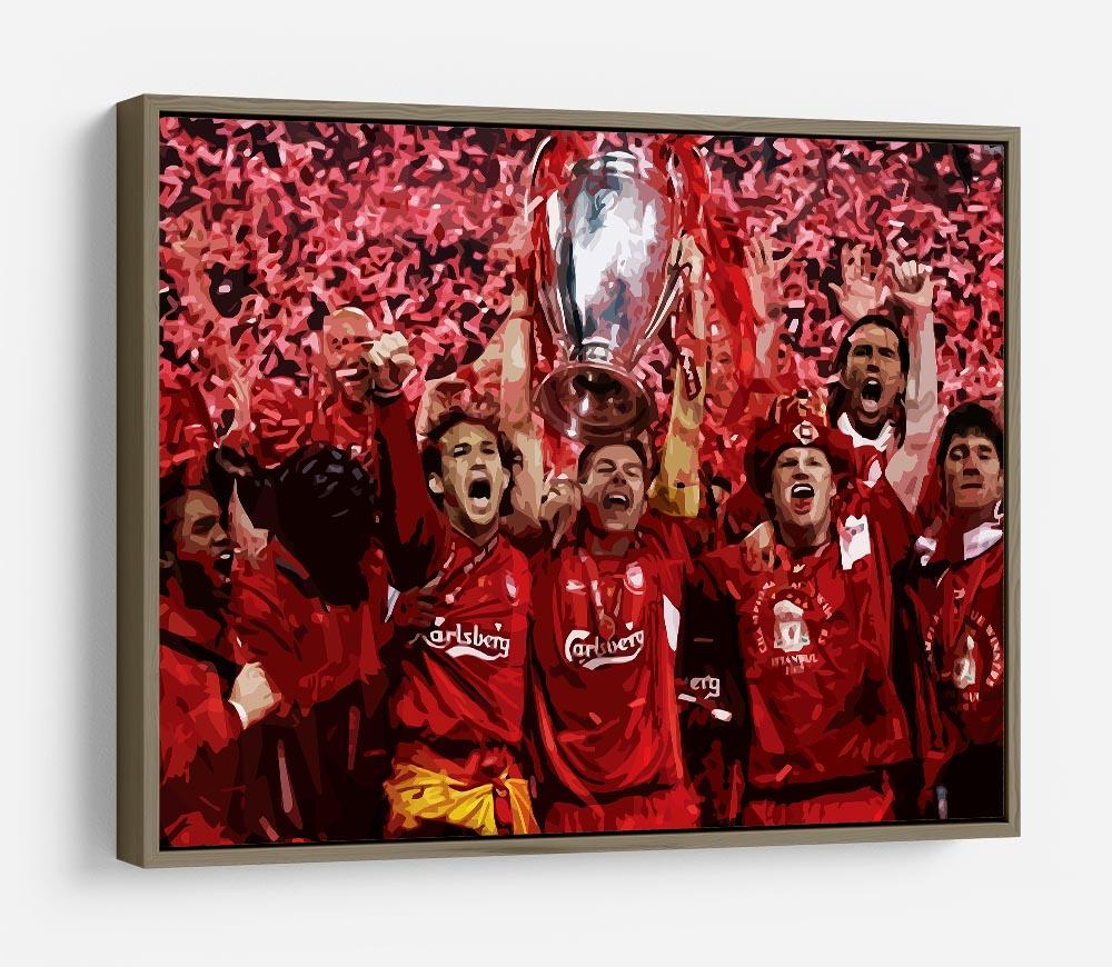 Liverpool Football Champions League In Istanbul HD Metal Print