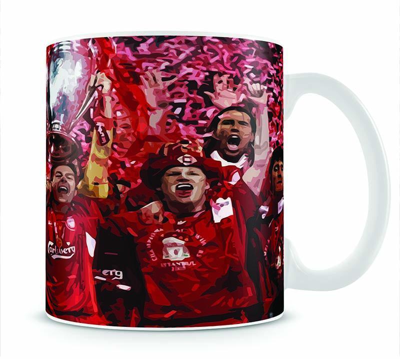 Liverpool Football Champions League In Istanbul Mug - Canvas Art Rocks - 1