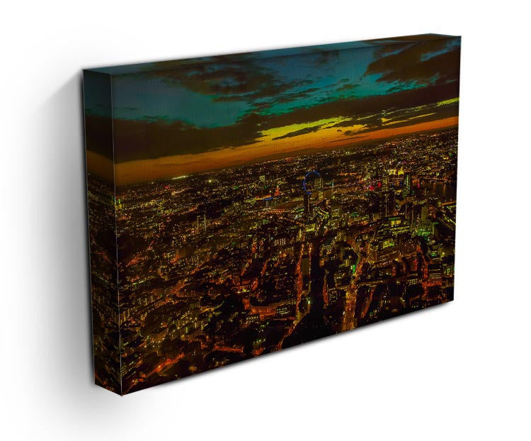 London Skyline Print - Canvas Art Rocks - 3