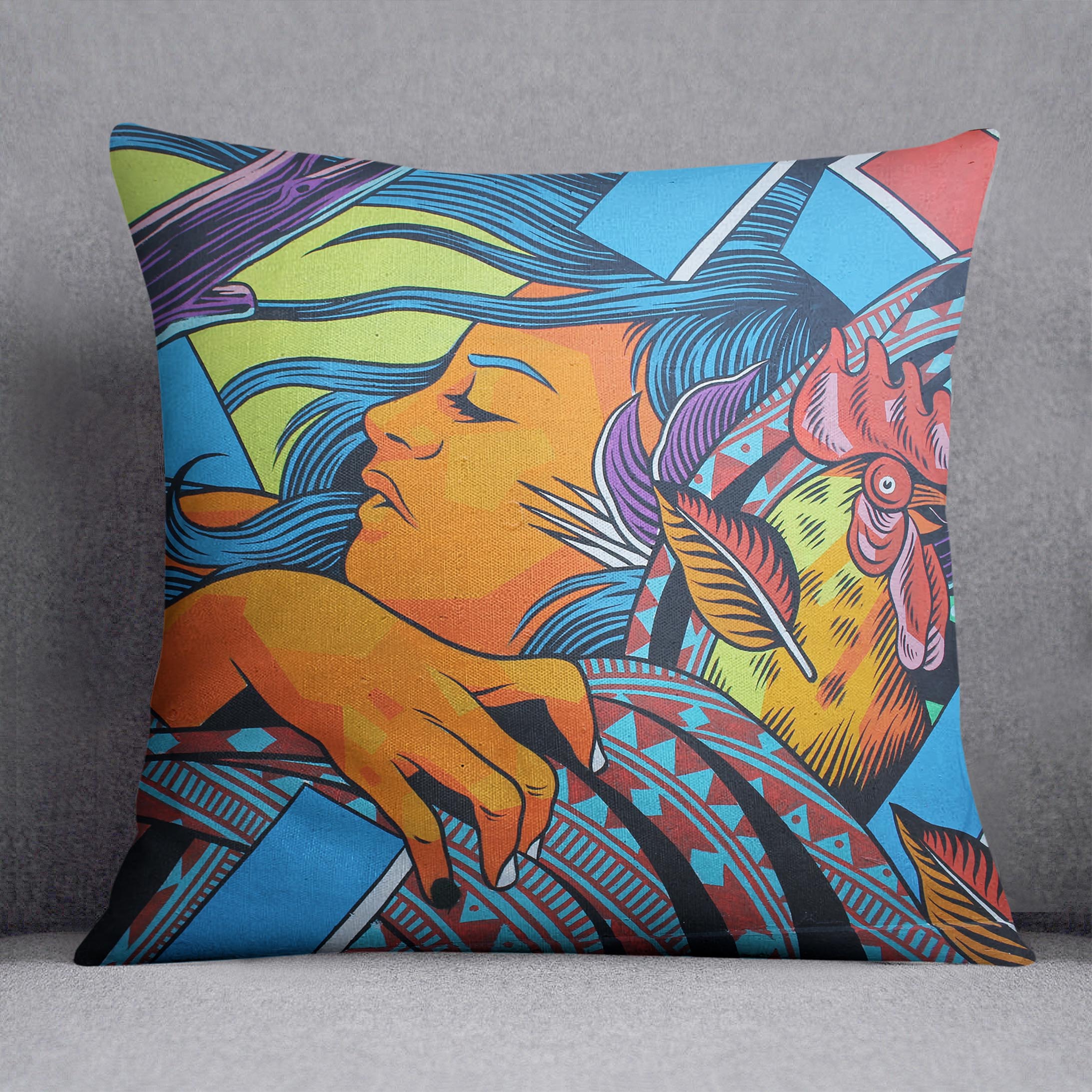 London Street Art Cushion