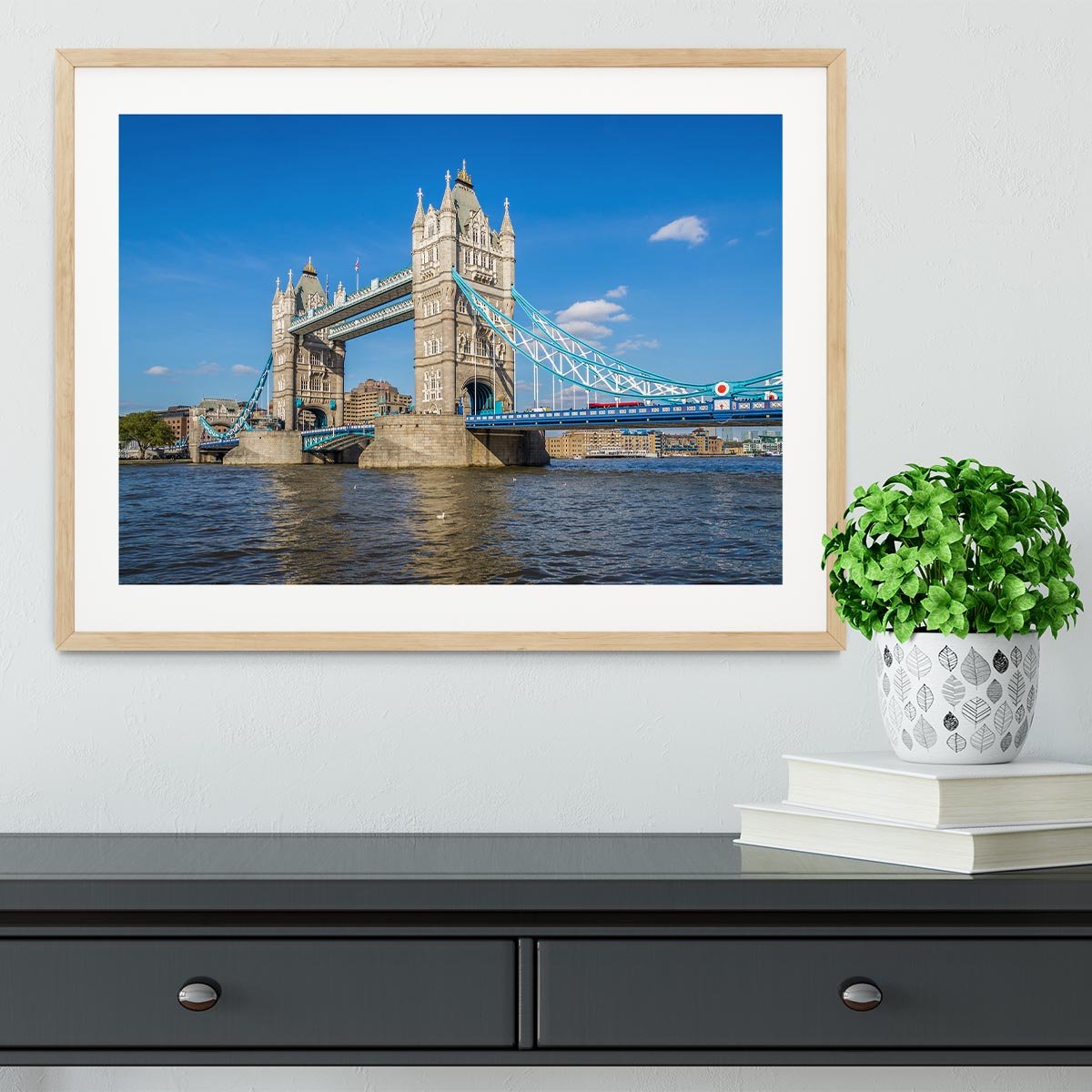London Tower Bridge Framed Print - Canvas Art Rocks - 3