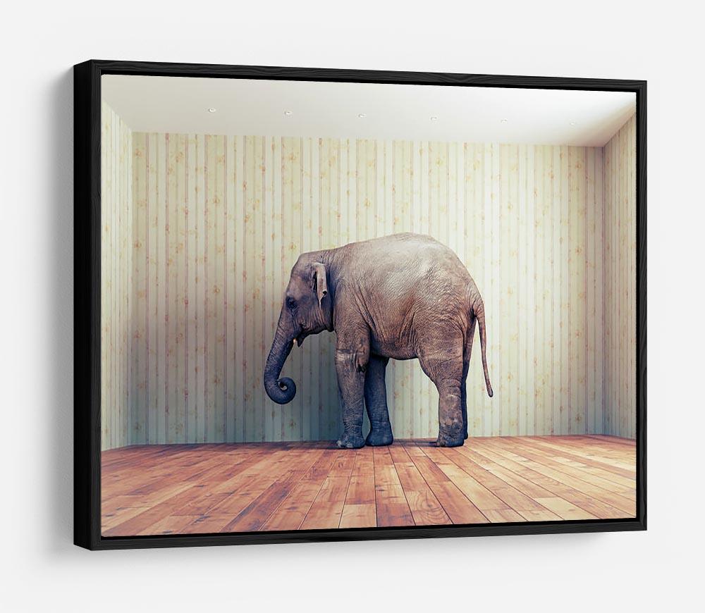 Lone elephant in the room HD Metal Print - Canvas Art Rocks - 6