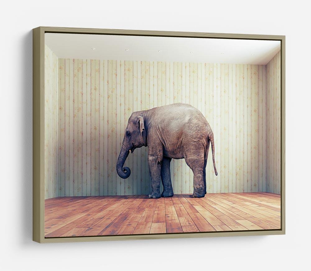 Lone elephant in the room HD Metal Print - Canvas Art Rocks - 8